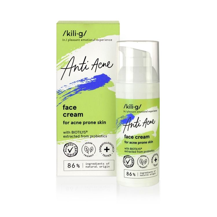 Crema facial antiacné para pieles con acné 50ml