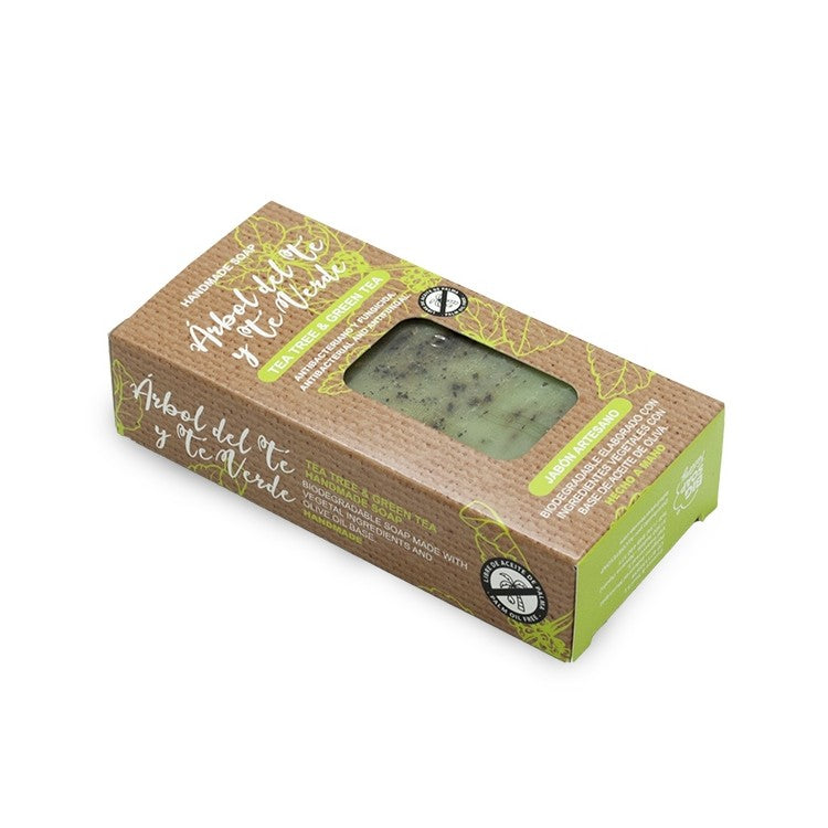 Pastilla de jabón de Árbol de Té Natural 100g