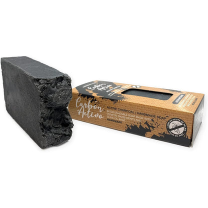 Pastilla de jabón de Carbón Activo 100g